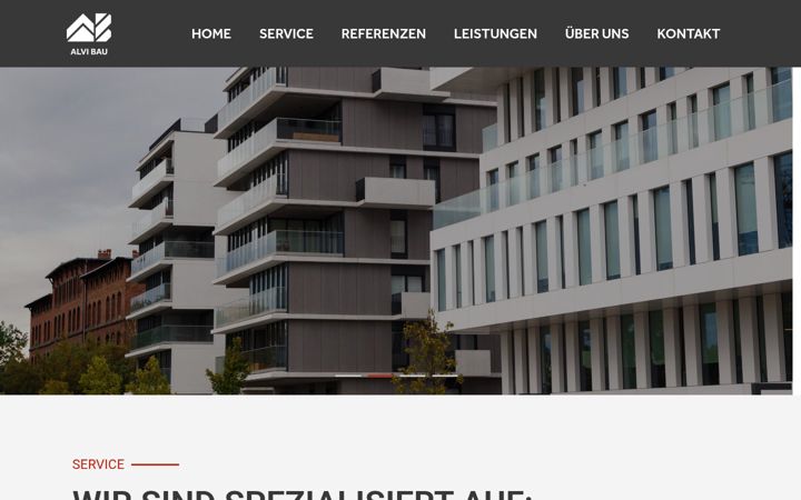 Captura de pantalla de alvibau.de
