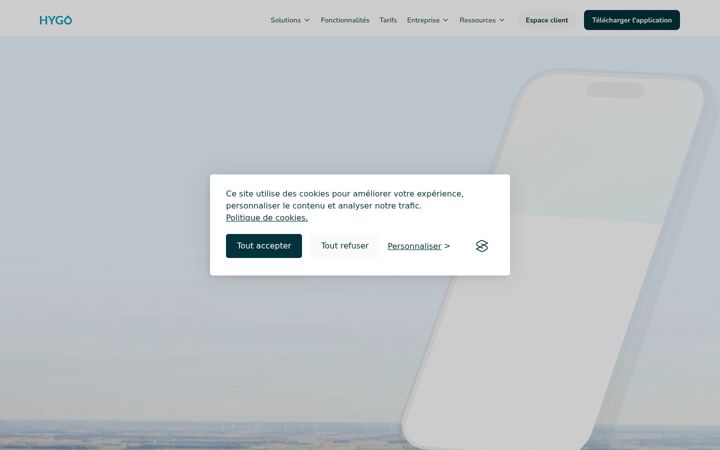 Screenshot of alvie.fr