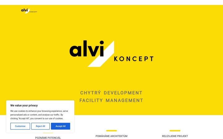 Screenshot of alvikoncept.cz