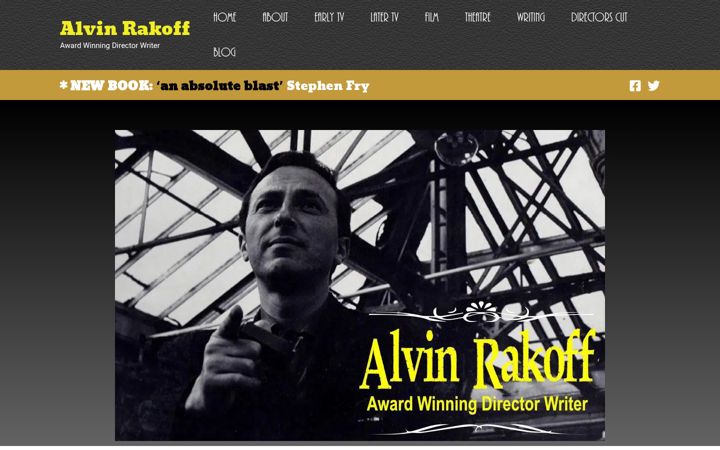 Screenshot of alvinrakoff.com