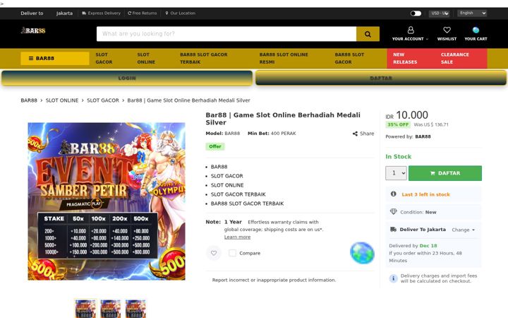 Screenshot von alvinsterlingsilver.com