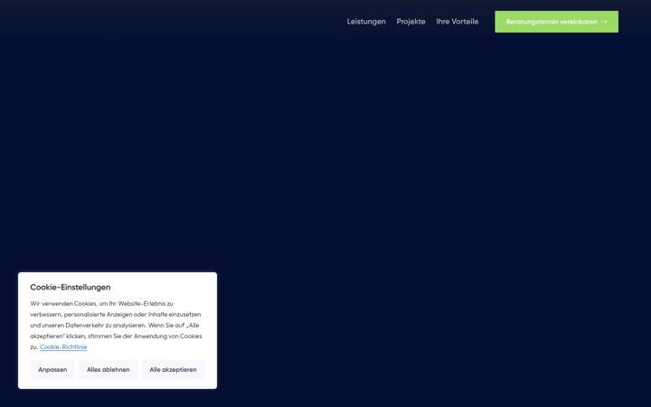 Screenshot of alvio-software.de