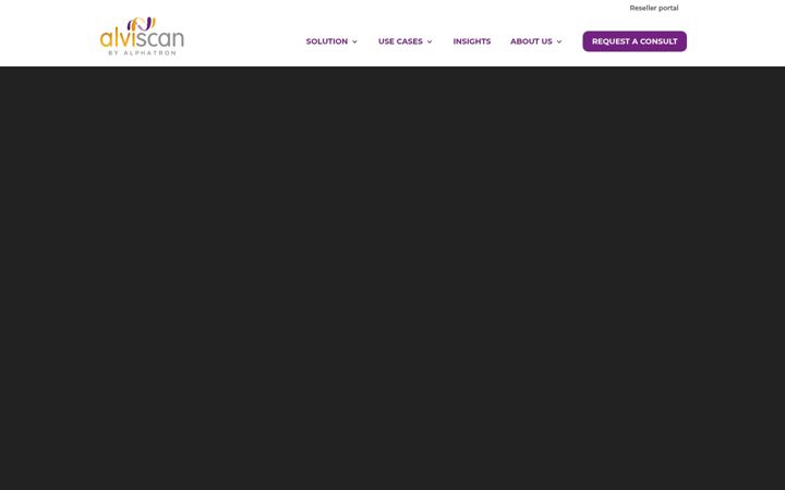 Screenshot von alviscan.com