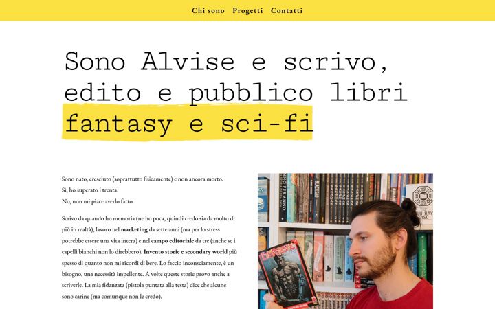 Screenshot of alvisecanal.it