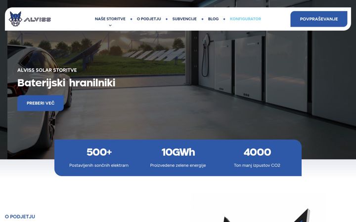 Ekrano kopija alviss.si
