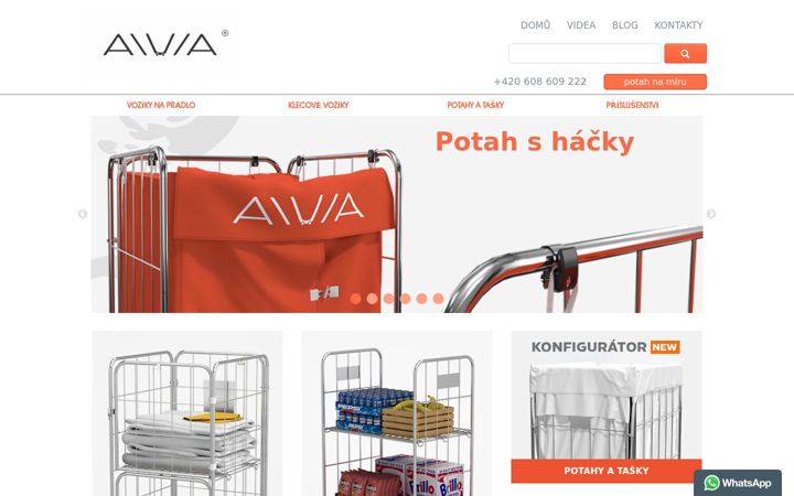 Screenshot of alvla.cz