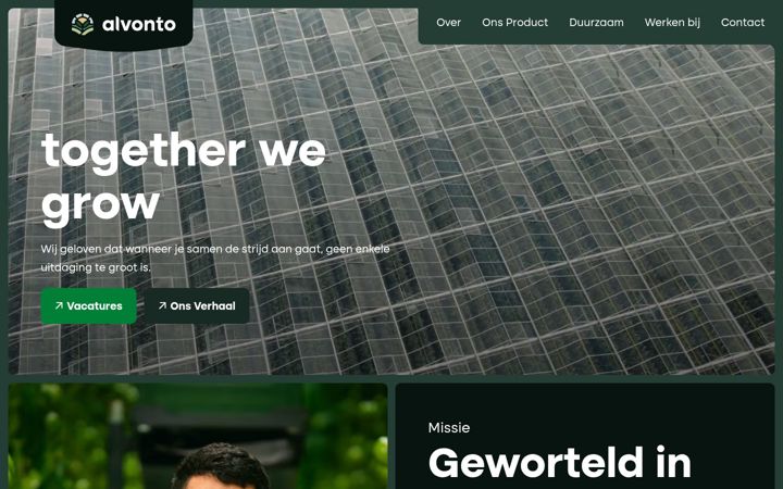 Skærmbillede af alvonto.com