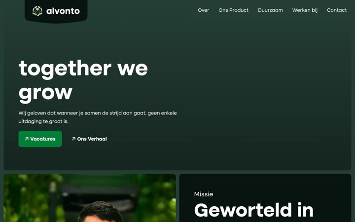 Skærmbillede af alvonto.nl