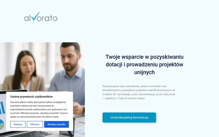 Screenshot of alvorato.pl