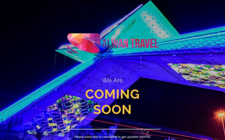 Screenshot of alwantravel.co.uk