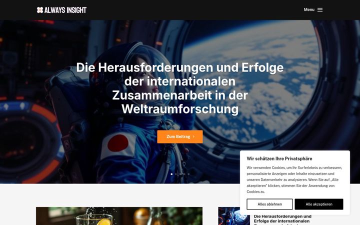 Screenshot of always-insight.de