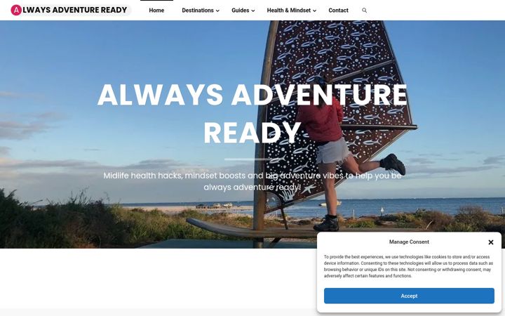 Snímek obrazovky alwaysadventureready.com