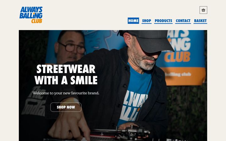 Screenshot of alwaysballing.club