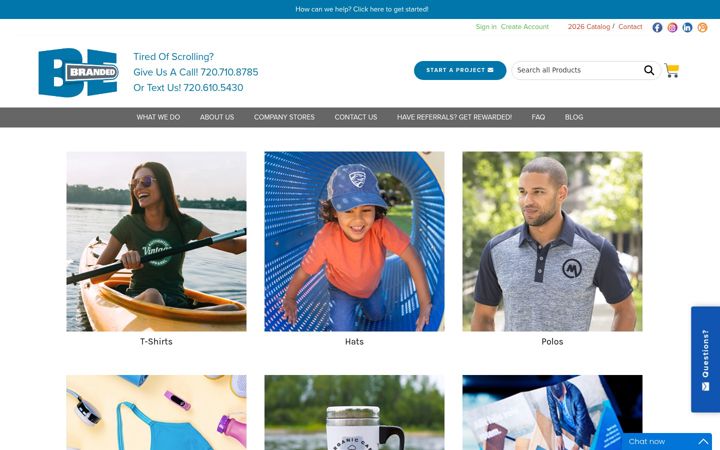 Screenshot of alwaysbebranded.com