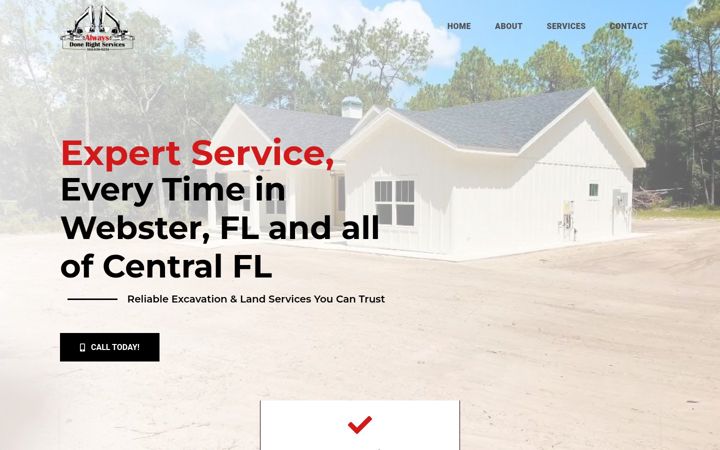 Screenshot of alwaysdonerightservices.net