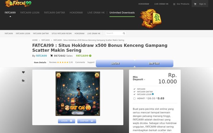Screenshot von alwaysgodlike.com