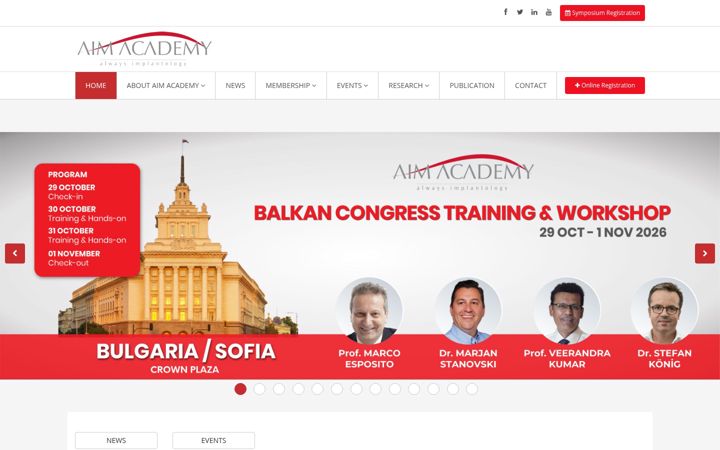 Snímek obrazovky alwaysimplantology.com