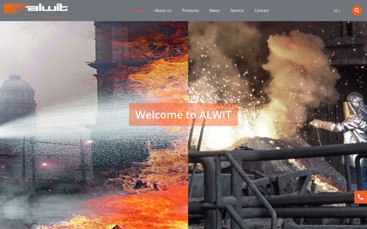 Screenshot of alwit.de