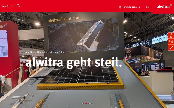 Screenshot of alwitra.de