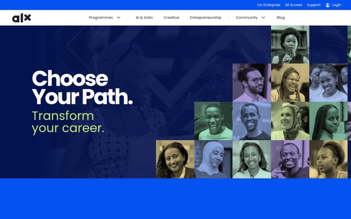 Screenshot of alxafrica.com