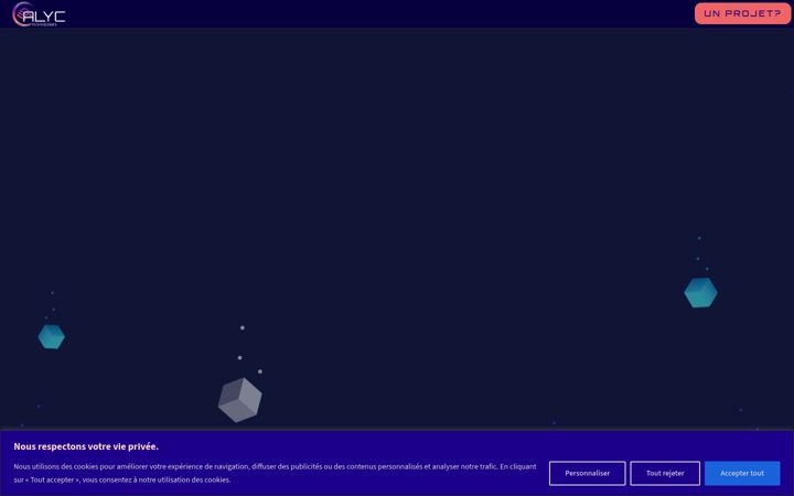 Screenshot of alyctech.com