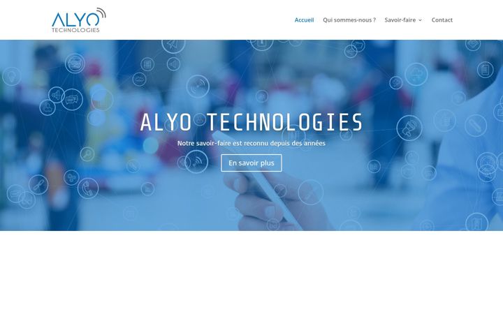 Screenshot di alyo-technologies.fr