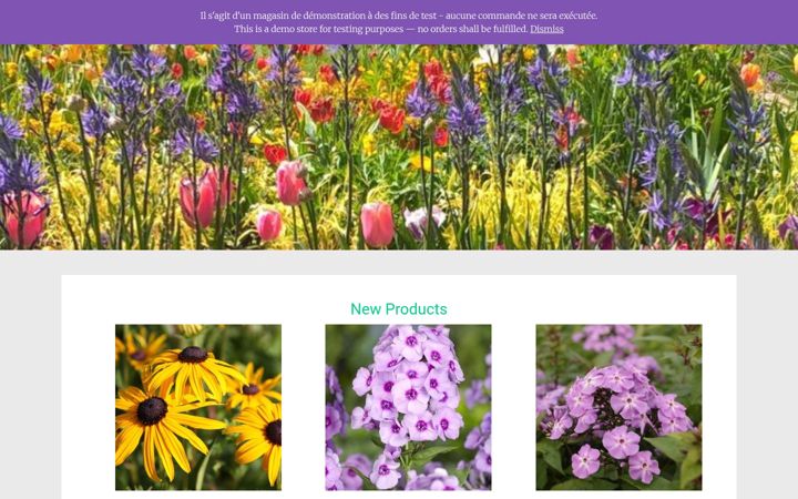 Screenshot of alysplantsetpotager.fr