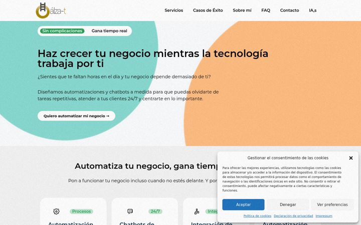 Screenshot of alza-t.com