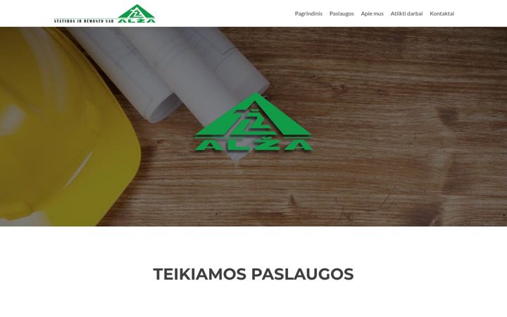 Screenshot of alza.lt