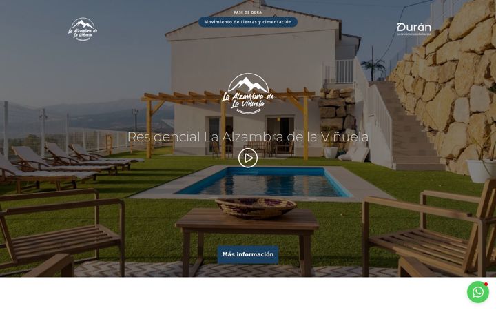 Screenshot of alzambradevinuela.com