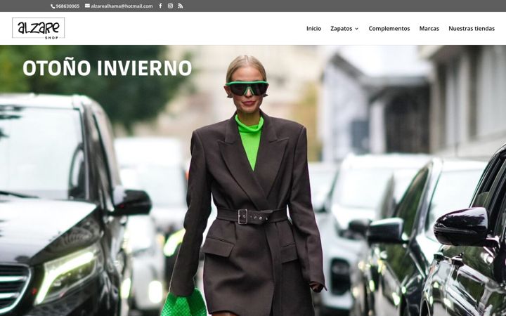 Captura de pantalla de alzare.shop
