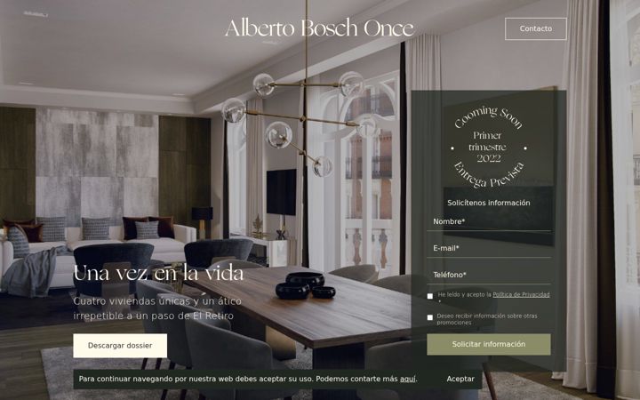 Screenshot of alzaria.es