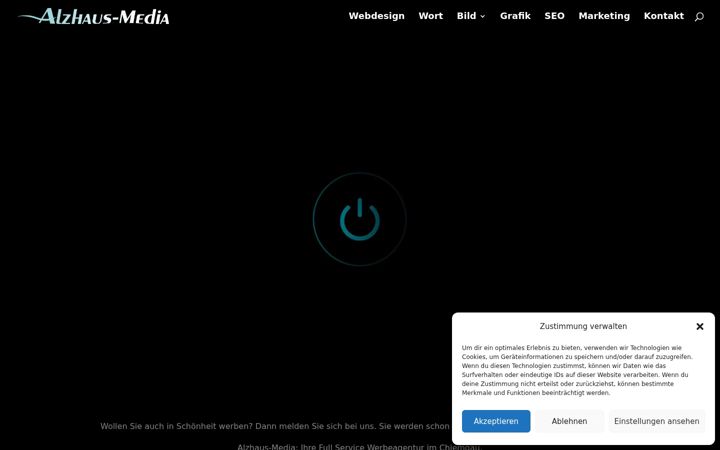 Screenshot di alzhaus-media.de