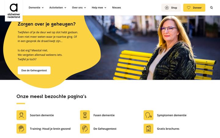 Screenshot of alzheimer-nederland.nl