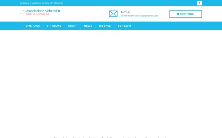 Screenshot of alzheimeremiliaromagna.it