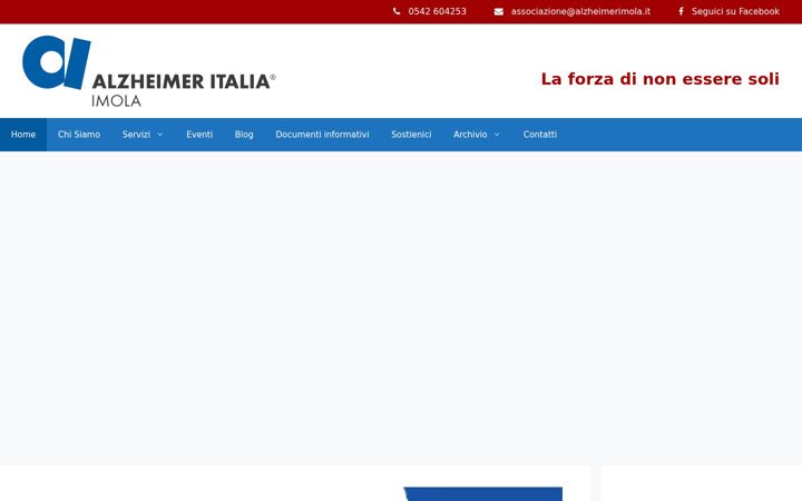 Ekrano kopija alzheimerimola.it