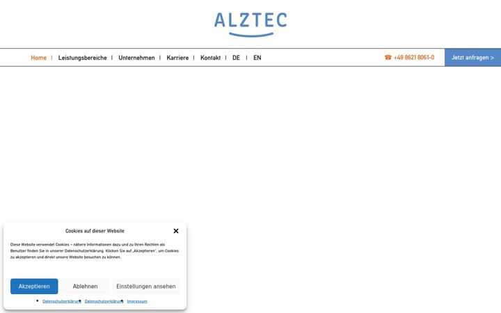 Captura de ecrã de alztec.com