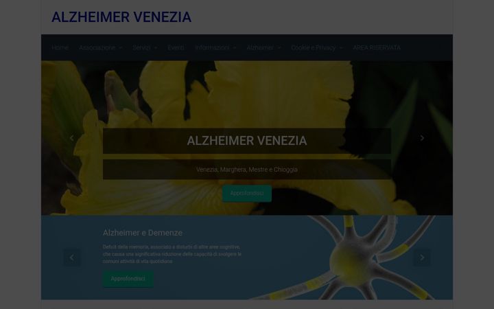 Screenshot of alzve.it