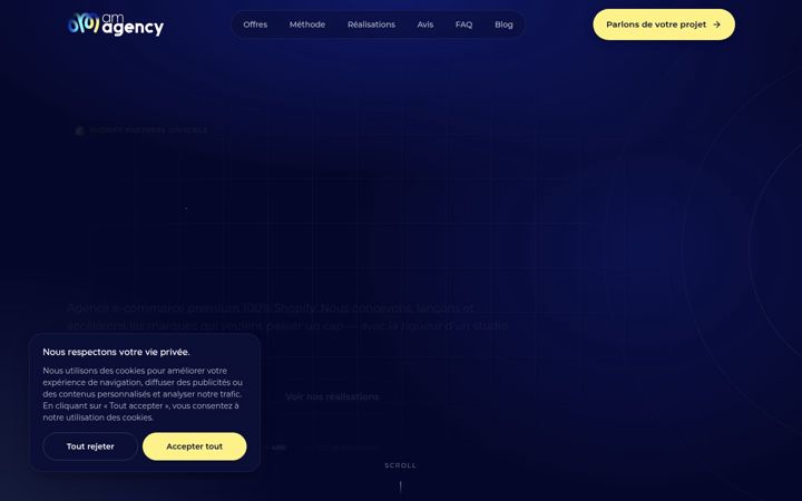 Screenshot of am-agency-lyon.com