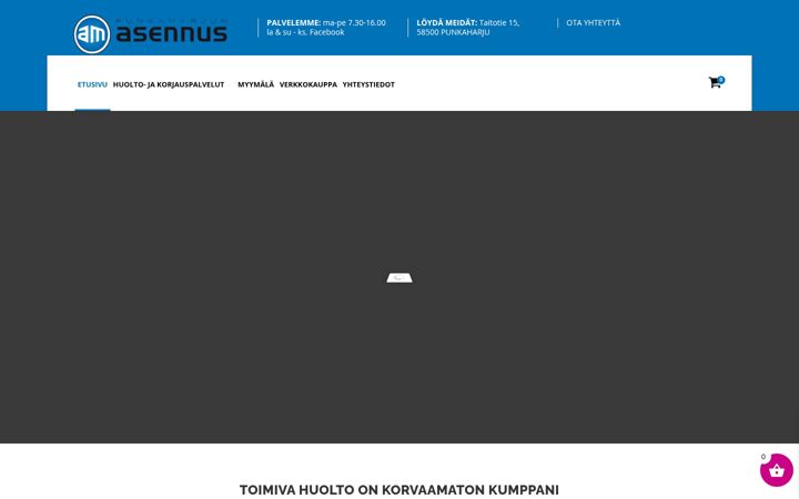 Screenshot of am-asennus.fi
