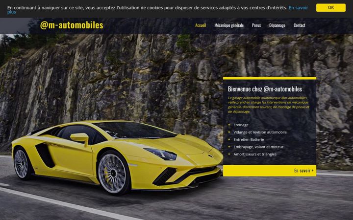 Zrzut ekranu am-automobiles.net