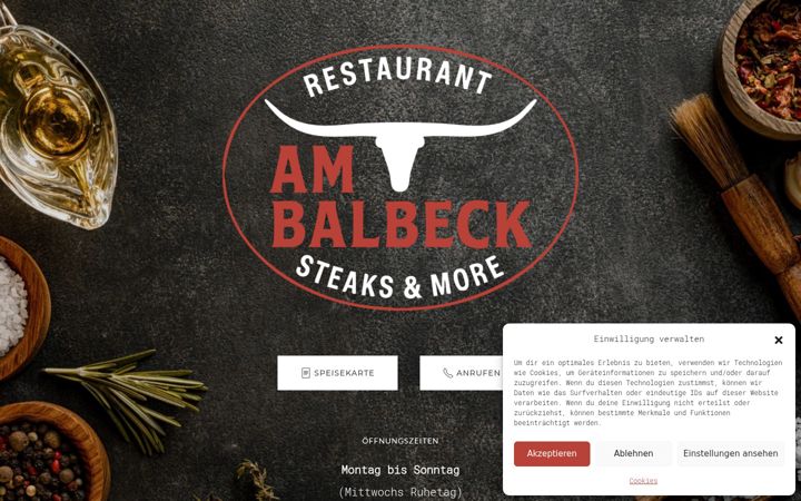 Screenshot of am-balbeck.de