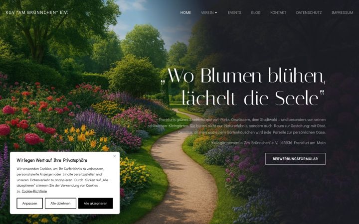 Screenshot of am-bruennchen.de