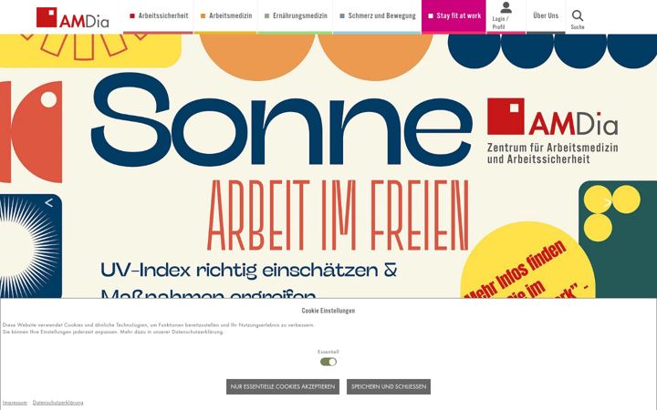 Screenshot of am-dia.com