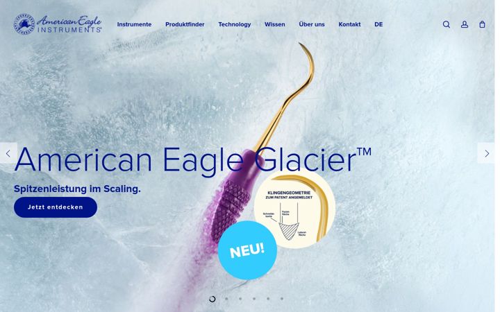 Screenshot of am-eagle.de