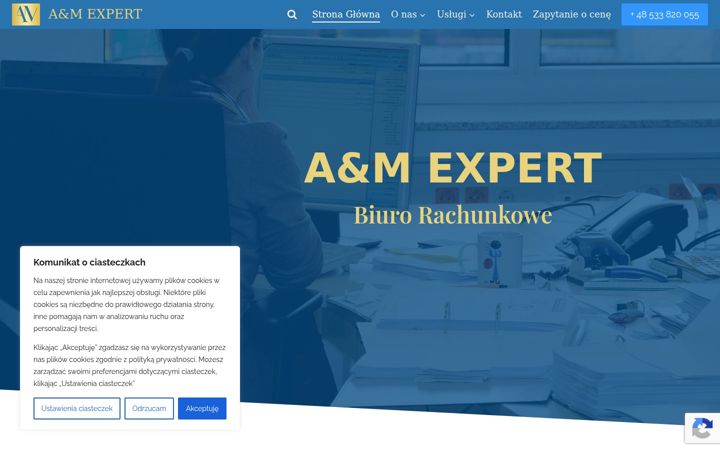 Screenshot of am-expert.pl