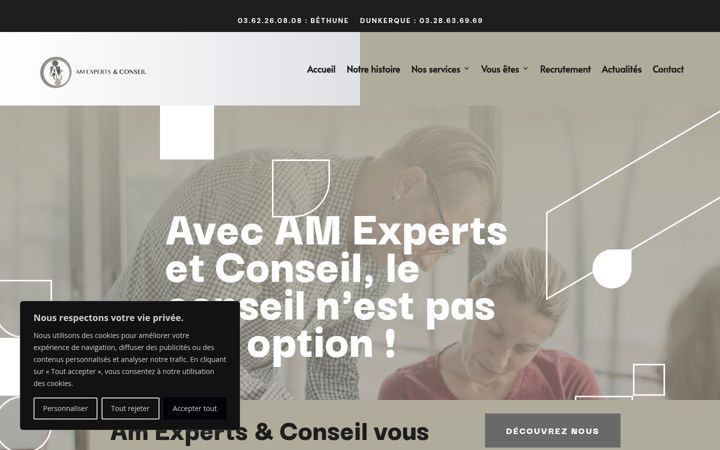 Screenshot of am-experts.com