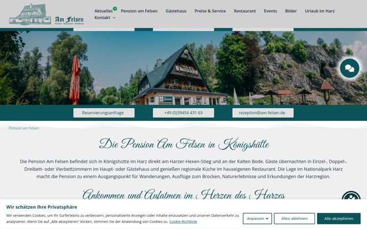 Screenshot of am-felsen.de