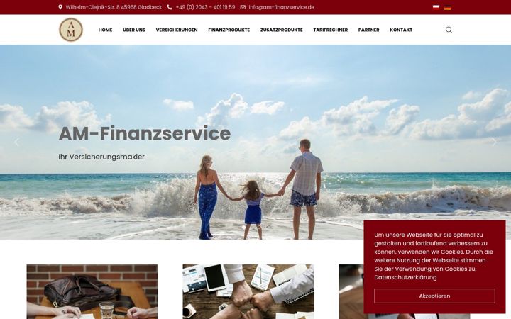 Screenshot του am-finanzservice.de