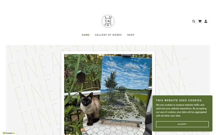 Screenshot του am-fineart.com
